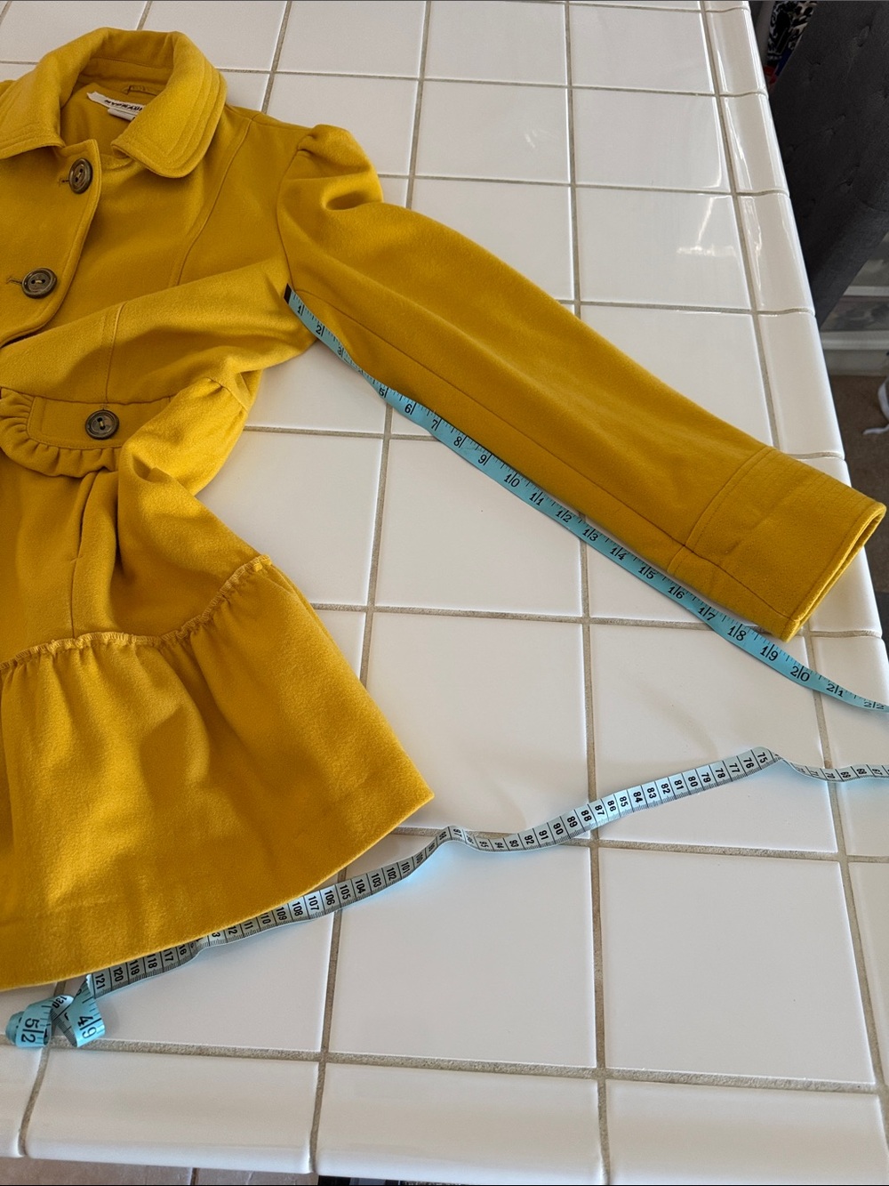 HYDRAULIC yellow peacoat XL - Picture 9 of 9
